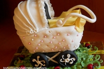 Tort londou/Baby carriage cake